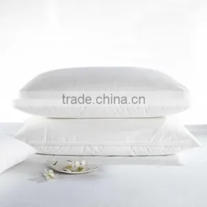 China Supplier High Quality Comfortable Hotel Pillow, White Goose Down Pillow thumbnail-1