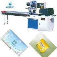 Sanitary Towel Wrapper Machine/ Tissue /Make-up Removal Packaging Machine thumbnail-1