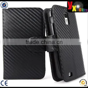 Wallet Case for Samsung Galaxy S2 T989 T-mobile Pu Leather Wallet Card Flip Open Case Cover Pouch thumbnail-3