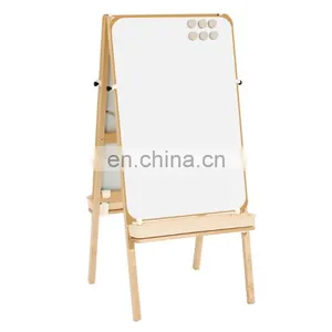 Double Sided Wooden Painting Board Stand for Children thumbnail-4