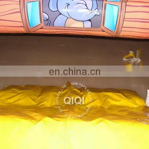 Obstacle Course Car Theme Inflatable With Jumping Area thumbnail-6