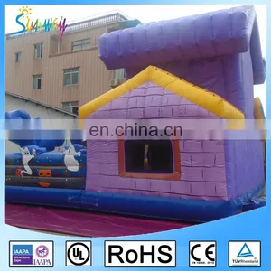 2016 High Quality Halloween Inflatable Haunted House for Halloween Decoration thumbnail-2