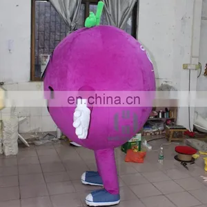HI CE Standard Custom Fur Cherries Inflatable Costumes Walking Mascot thumbnail-2