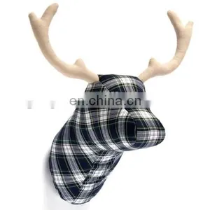 Fabric Materails Animals Deer Decoration Head thumbnail-1