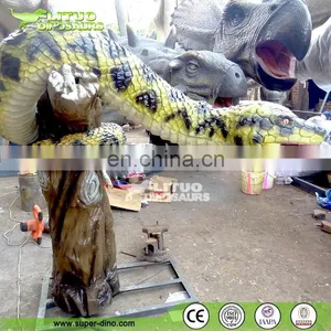 Amusement Park Animated Silicone Rubber Moving Snake thumbnail-3