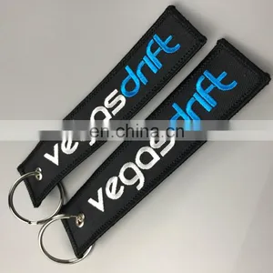 Custom Logo Embroidered Key Chains thumbnail-3