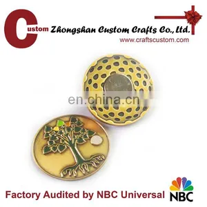 Factory Wholesale Custom Logo Magnetic Golf Ball Marker thumbnail-4