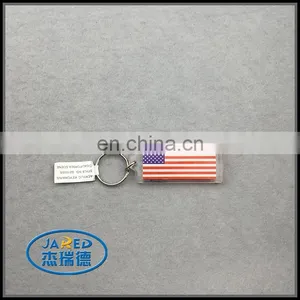 Manufacturer Make Custom Country Falg Design Metal Crafts Keychain Pendant for People thumbnail-3