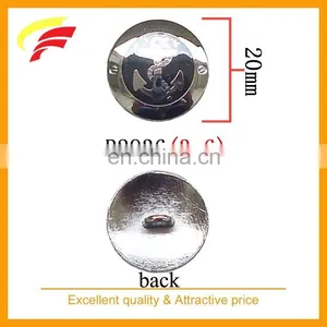 Custom Zinc Alloy Gold Hand Sewing Button With Enamel for Golf Club Uniform thumbnail-3