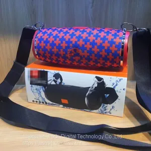 Mini E3 Shoulder Belt Creative Bluetooth Speaker Cloth Art Gift Outdoor Portable Mini Plug-in Card Bluetooth Speaker. thumbnail-3