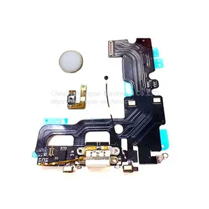 Charging Port Dock Connector Flex Cable With Home Button Return Without Fingerprint Repair thumbnail-1