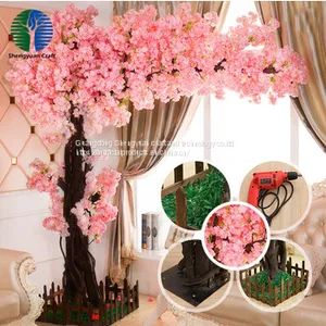 China Hotsale Plastic Artificial Plant Artificial Cherry Blossom Tree thumbnail-1