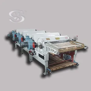 Cotton Waste Recycling Machine 7 Roller thumbnail-3
