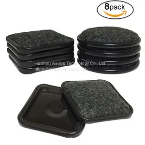 2-1/2-Inch Carpet Base Furniture Cups thumbnail-2