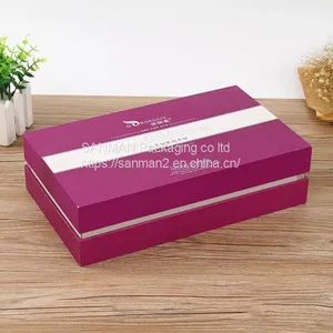 Black and Gold Eco Friendly Gift Packaging Box Large Size thumbnail-3