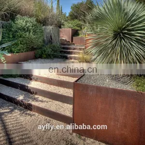Factory Price Astm A242 Corten Steel for Retaining Wall or Hedge thumbnail-2