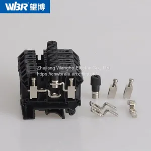 Fusible Fuse Terminal Fuse Terminal Pure Copper Connector UK10-DREHSI 10mm thumbnail-2