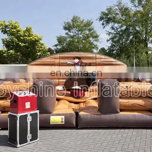 Inflatable Mechanical Rodeo Bull Adults Ride Games Inflatable Bull Riding For Sale Used thumbnail-3