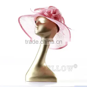 Dispaly Hat Mannequin Gold Head Model H1074 thumbnail-1