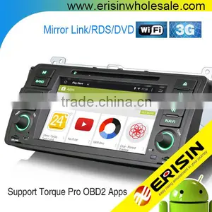 Erisin ES2246B 2 Din 7 Inch Car Audio With GPS 3G WiFi Bluetooth for E46 M3 thumbnail-1