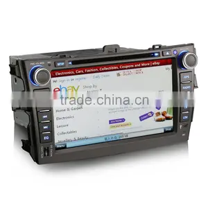 Erisin ES8288M 8" Touch Screen Car Radio DVD GPS Navigation for Toyota thumbnail-5