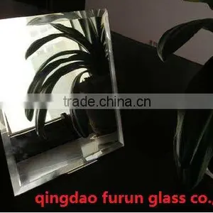3-6mm Aluminium Sheet Mirror Float Glass With Vinyl Back Film thumbnail-1