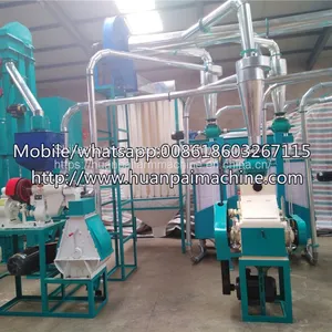 Wheat Flour Mill Machine 100 Ton Grain Wheat Flour Mill Plant Roller Mill Equipment thumbnail-2