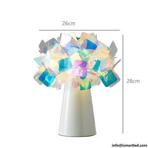 Italian Designer Creative Flower Table Lamp Romantic Decorative Lamp thumbnail-2