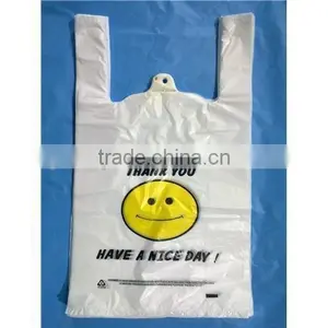 Plastic Shopping T-shirt Bag, Die-cut Bag,LDPE Plain & Printed thumbnail-1