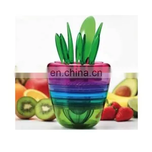 Hot Selling 10 in 1 Salad Tools Fruit Plant Slicer Cutter thumbnail-2