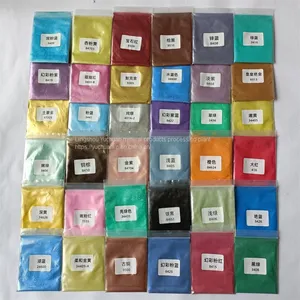 24 Color Pearlescent Mica Powder Pigment thumbnail-4