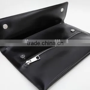 Pebbled Leather Women Small Envelope Clutch Bag ,leather Pouch 2016 thumbnail-6