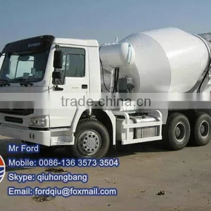 HOWO 12cbm Model Cement Mixer Truck 0086-13635733504 thumbnail-1