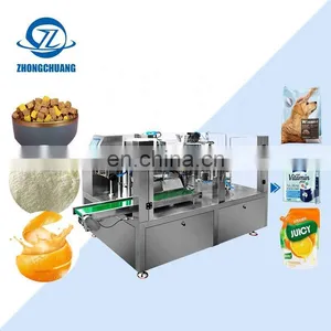 Package Popcorn Plantain Chips Milk Filling And Packaging Sugar Chips Zipper Bag Packing Machine thumbnail-1