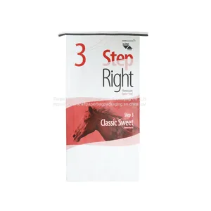 25kg Custom Horse Feed BOPP Laminated PP Woven ad Star Bag With Valve thumbnail-3