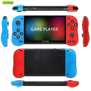 X19 Plus Wholesale Classic Retro Video Game Consoles 5.1 Inch Handheld Game Players Support Mp3/film Tv Output thumbnail-3