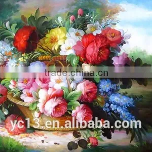 New Arrival Strong Decoration Effect Fabric Oil Painting CT-65 thumbnail-1