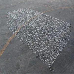 Galvanized PVC Coated Gabion Mesh 80mm Aperture 2.7mm Wire Diameter thumbnail-3