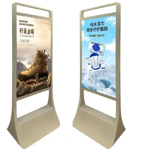 High Definition Display, Supermarket Vertical Advertising Machine, Poster Advertisement Remote Release, Split Screen Display thumbnail-4