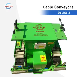 High-Speed Dual-Channel Cable Conveyor Double 2 With Remote Control & Multi-Unit Sync - 0-36m/min, 11000N Pulling Force thumbnail-1