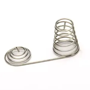 OEM Cone Shaped Compression Spring Remote Control AA Battery Spring thumbnail-1