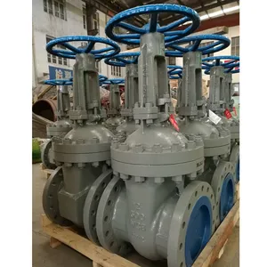 API ANSI Carbon Steel WCB Flange Gate Valve Hard / Soft Seal 300LB High-Pres /Temperature Steam Manual/ Bevel Gear Gate Valve thumbnail-6