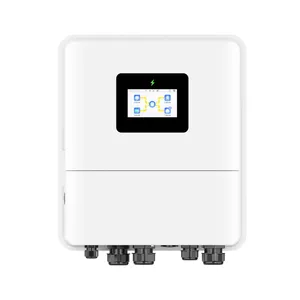 Solwalle Eco Hybrid Solar Inverter 5Kw 48V 230V 2MPPT for Solar System thumbnail-1