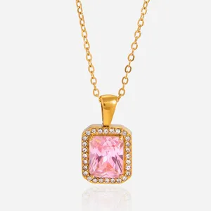 HonHo 316L Stainless Steel Necklace With 18K Gold PVD Coating - 2-Year Color Retention thumbnail-5