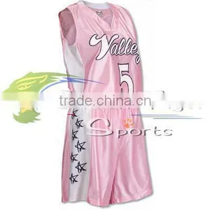 2015 New Design Custom Basketball Uniforms / American Basketball Uniforms / Customized thumbnail-3