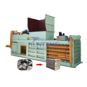 Hydraulic Garbage Compactor Waste Paper Press Machine Plastic Carton Baler Waste Packaging Machine EPC thumbnail-1