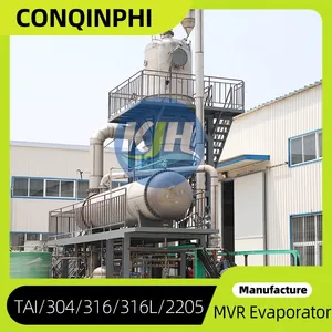 PLC Controlled Wastewater MVR Evaporator Capacity 2000L/h Evaporation Temperature 60°C thumbnail-3