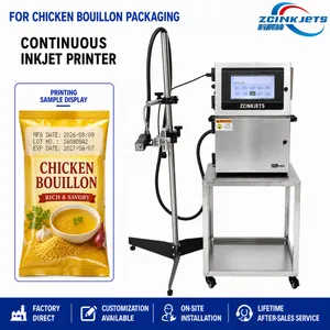 Automatic Coding Machine for Chicken Essence Pouches and Seasoning Powder Packaging thumbnail-1