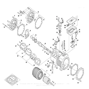 BITZER Refrigeration Compressor Sealing Gasket. Part No.: 37299702, 37299801, 37390001, 37231502, 37271201