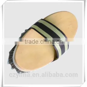 Wooden Horse Cleaning Brush With Plastic Bristle/harness thumbnail-1